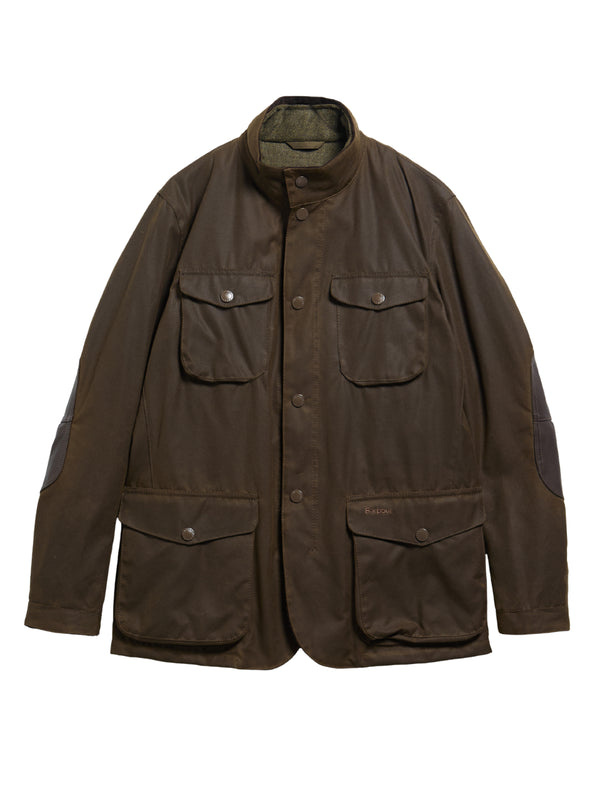GIACCHE BARBOUR ogston wax jacket