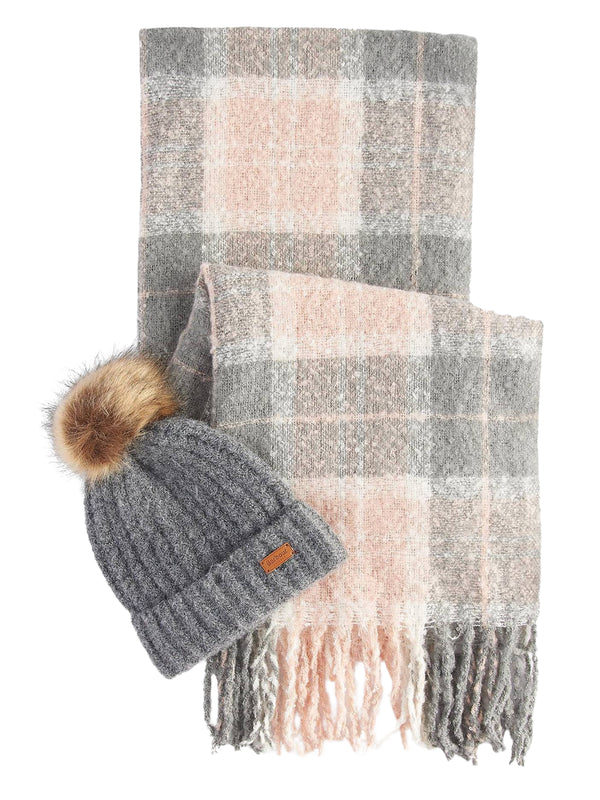 BOX CAPPELLO + SCIARPA BARBOUR  