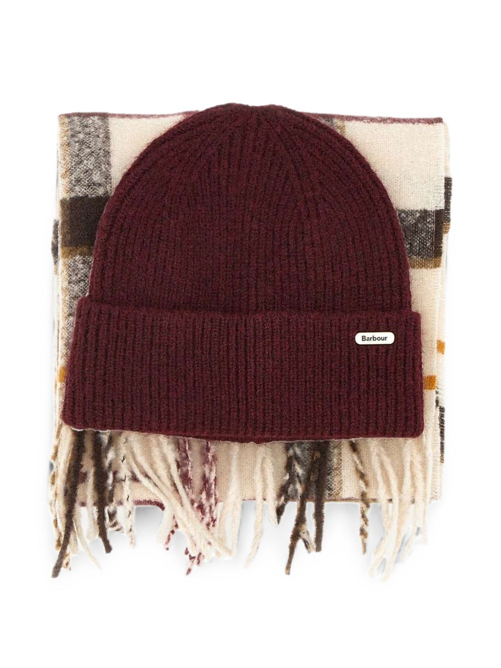 BOX CAPPELLO + SCIARPA BARBOUR  