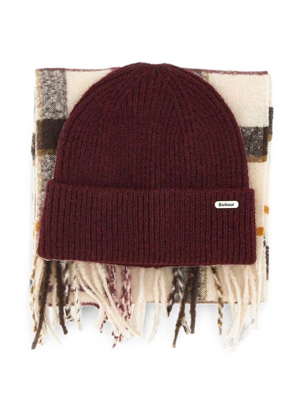 BOX CAPPELLO + SCIARPA BARBOUR  