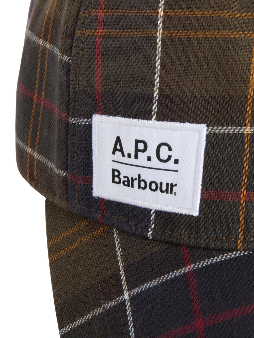 CAPPELLI BARBOUR ba x apc tartan cap 