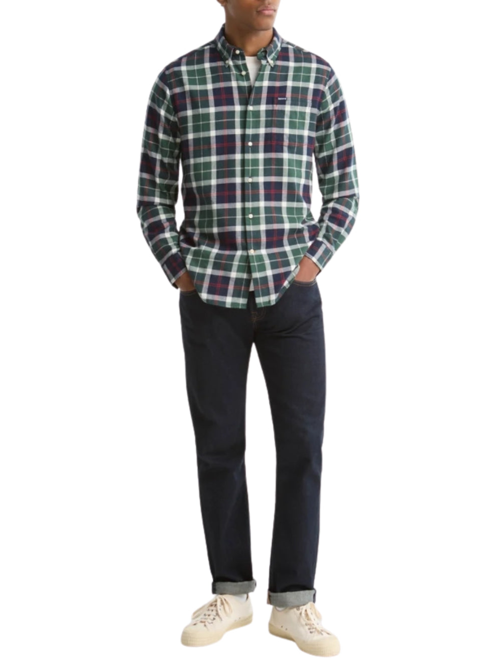 CAMICIE BARBOUR fortrose tailored shirt 
