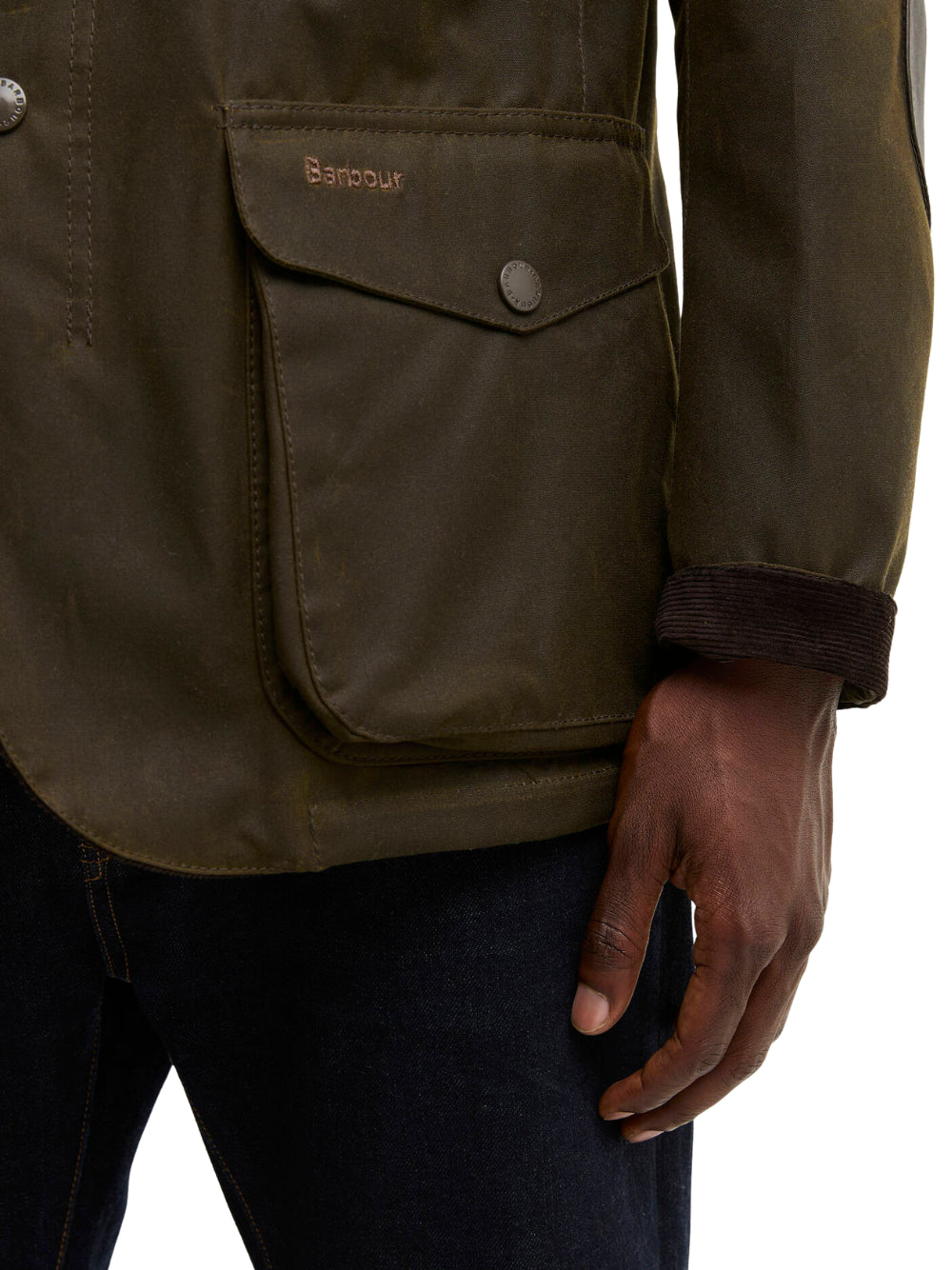 GIACCHE BARBOUR ogston wax jacket 