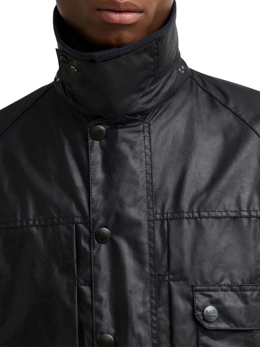 GIACCHE BARBOUR ba x apc beaufort wax 