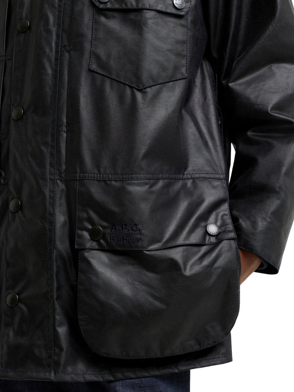 GIACCHE BARBOUR ba x apc beaufort wax 