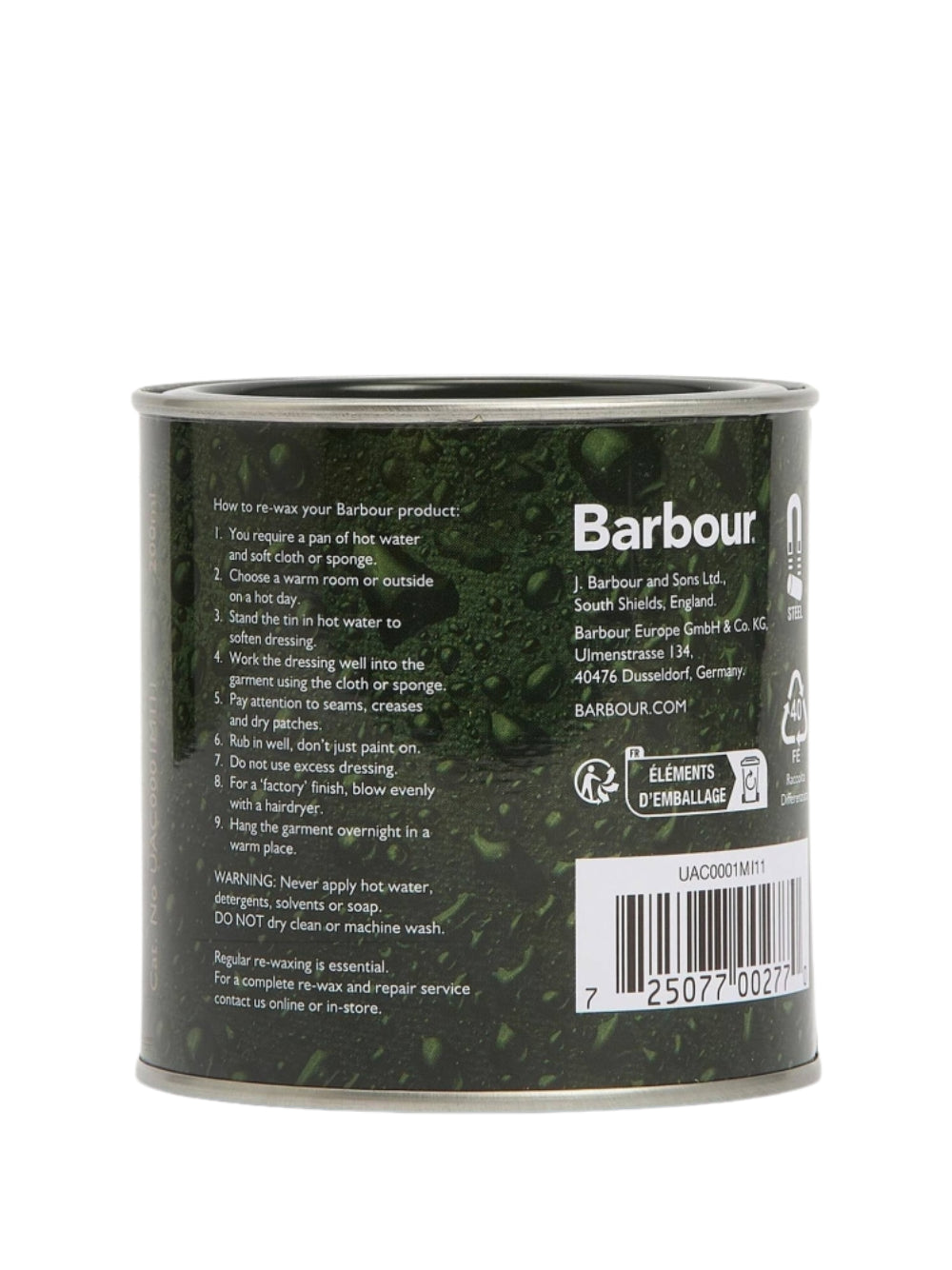CURA DEI CAPI BARBOUR  