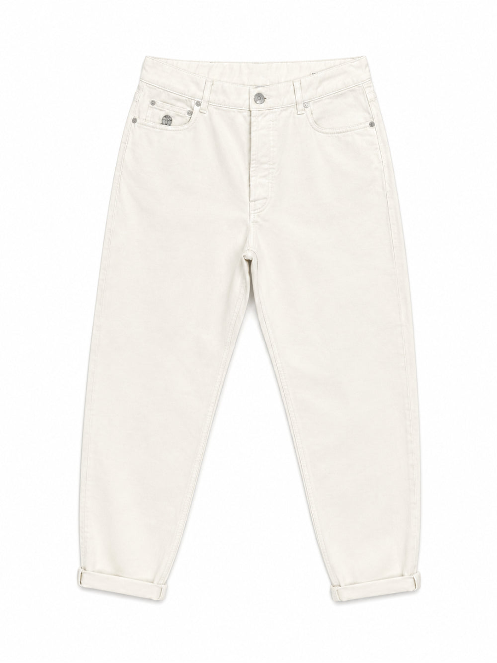 JEANS BRUNELLO CUCINELLI pantaloni denim tinto capo 