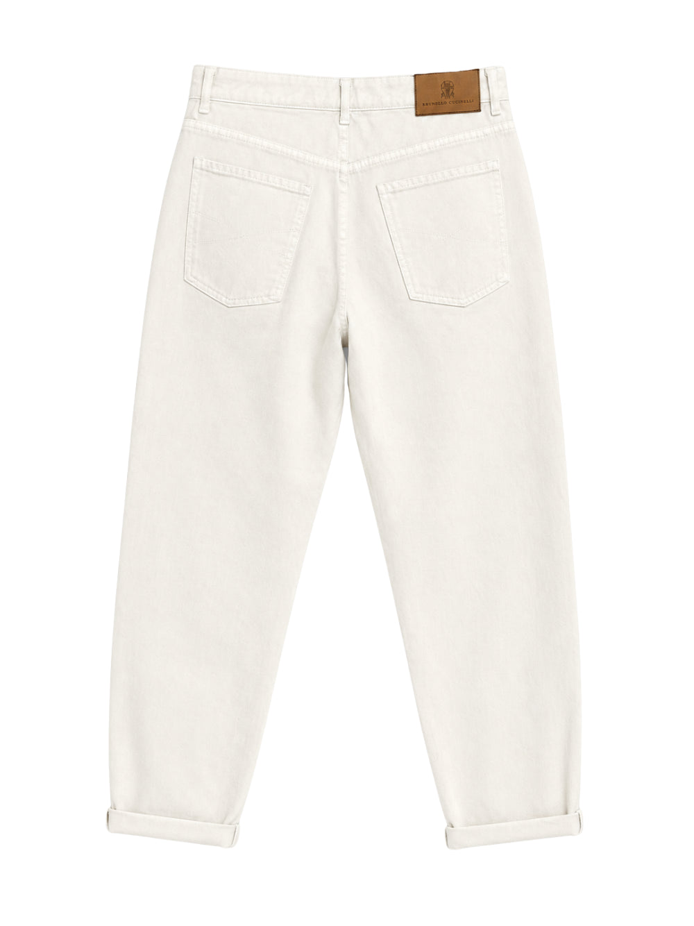JEANS BRUNELLO CUCINELLI pantaloni denim tinto capo 