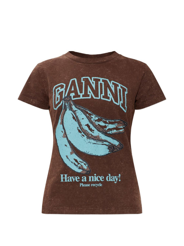 T-SHIRT GANNI  