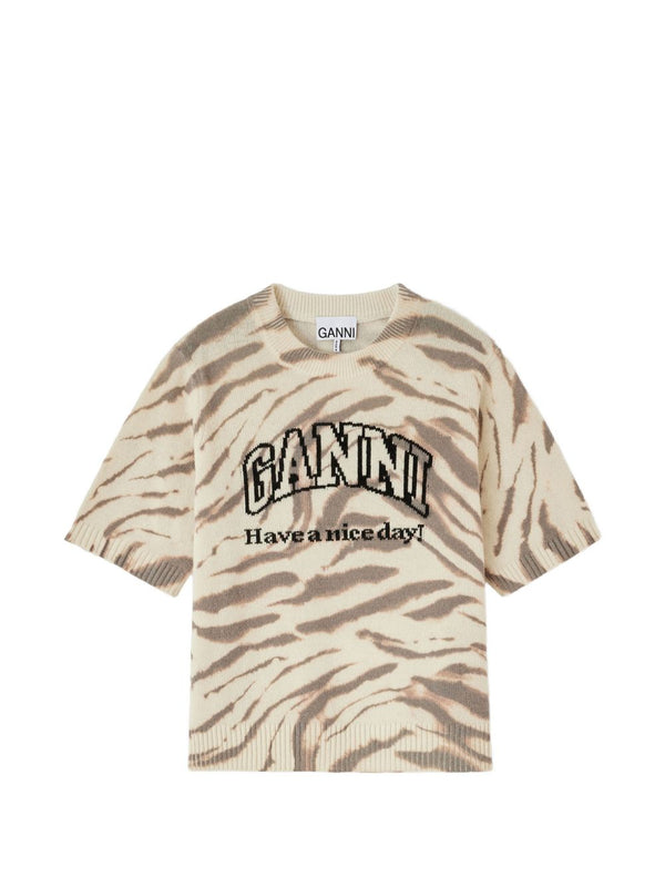 T-SHIRT GANNI  
