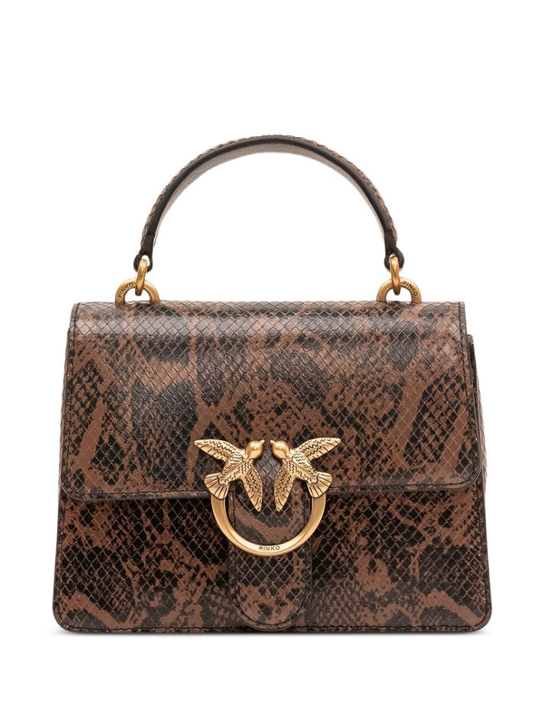 BORSE A MANO PINKO love one top handle mini 