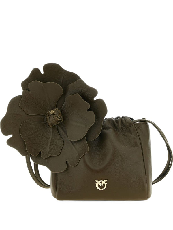 BORSE A MANO PINKO pouch flower 