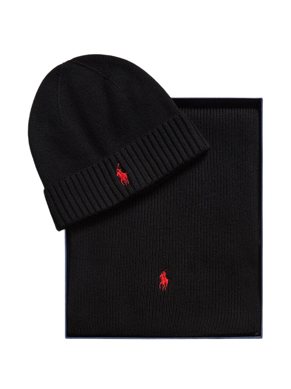 BOX CAPPELLO + SCIARPA POLO RALPH LAUREN  