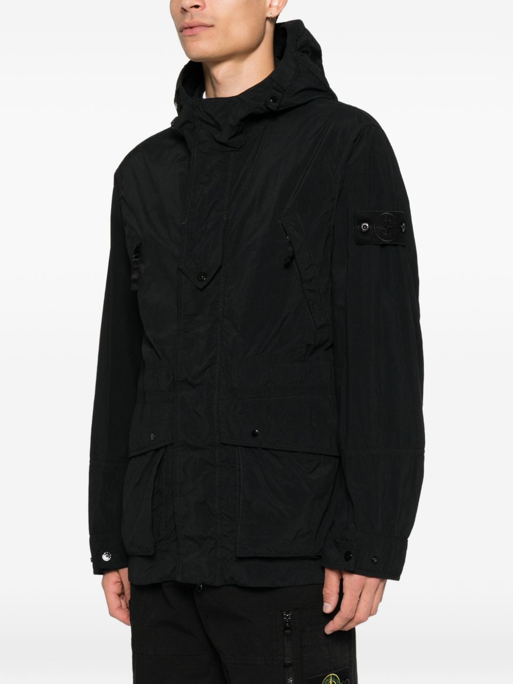 GIACCHE STONE ISLAND short parka 
