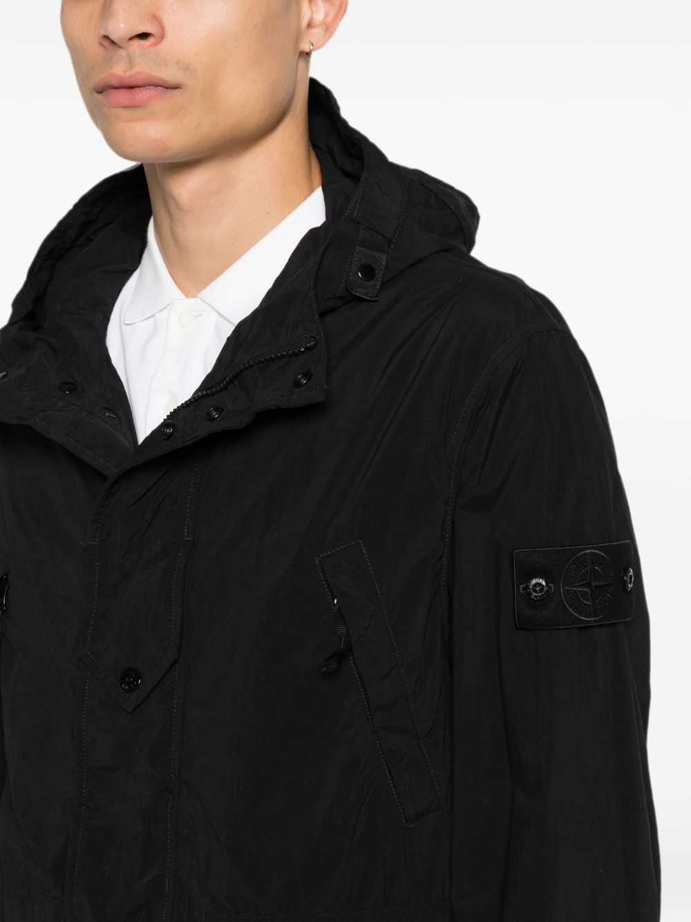 GIACCHE STONE ISLAND short parka 