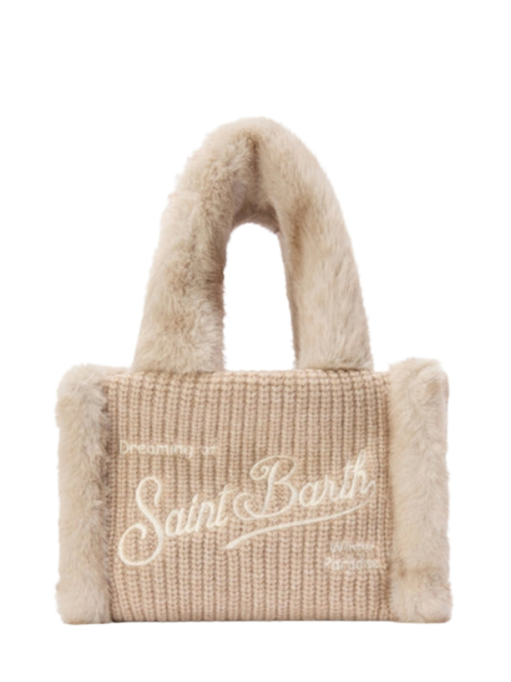BORSE A MANO MC2 SAINT BARTH vanity mini shearling 