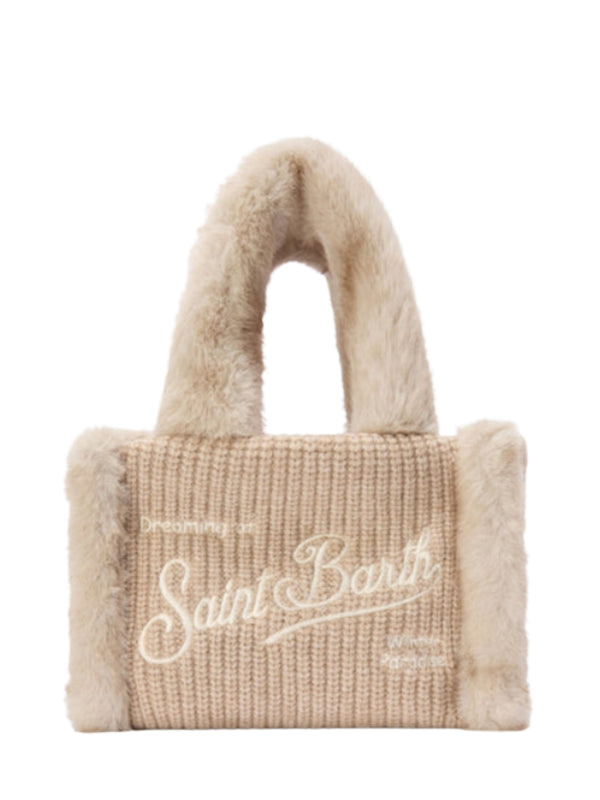BORSE A MANO MC2 SAINT BARTH vanity mini shearling 