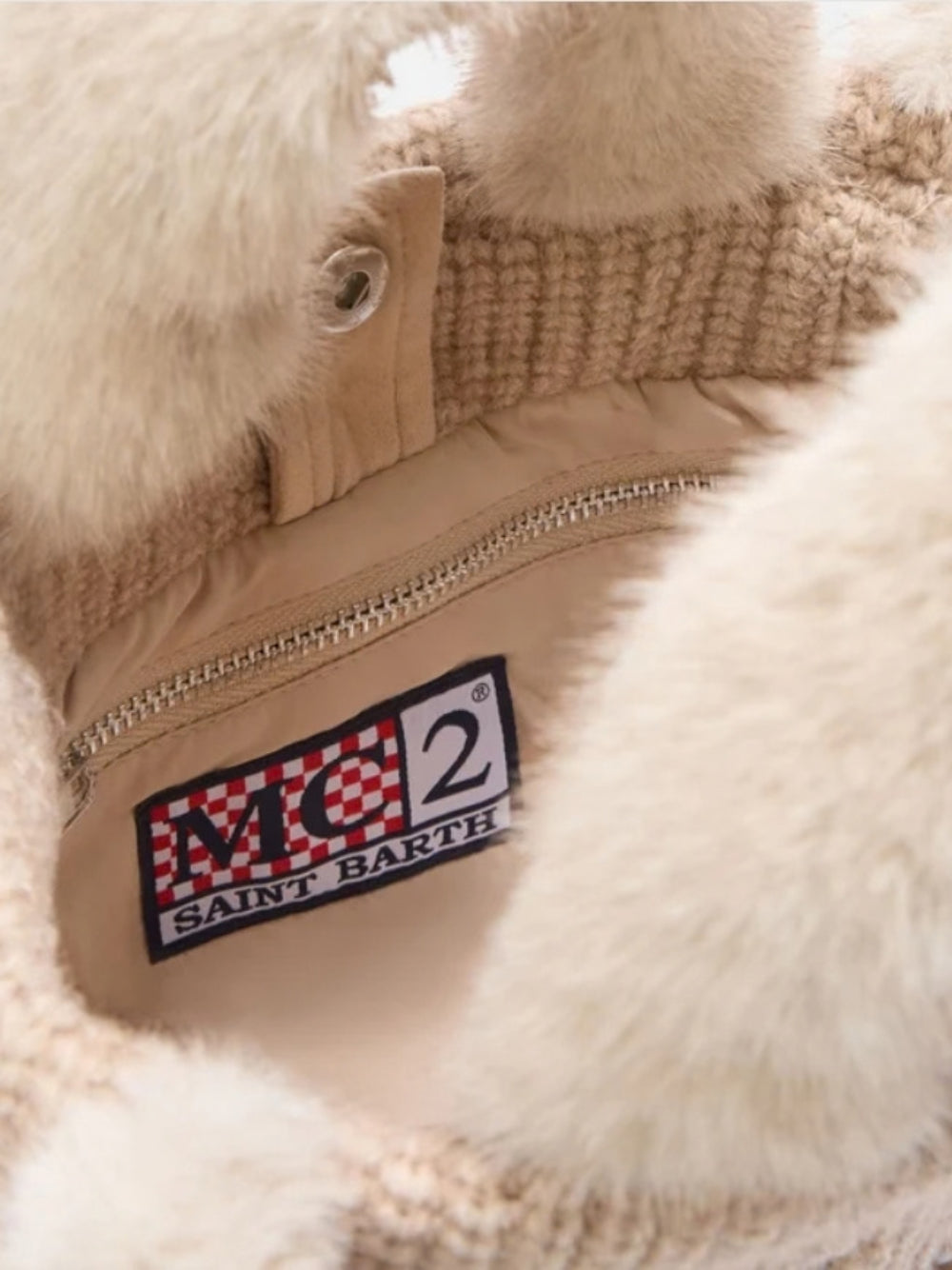 BORSE A MANO MC2 SAINT BARTH vanity mini shearling 