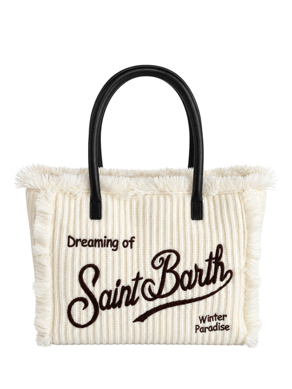 BORSE A MANO MC2 SAINT BARTH vanity wool rib 